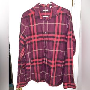 Burberry Brit Nova Check Button Down Shirt